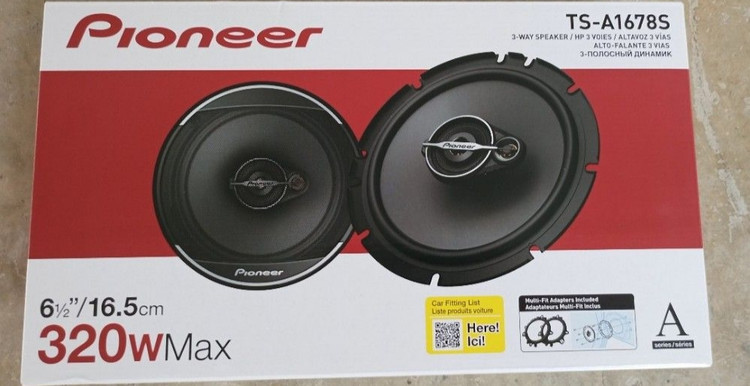 PIONEER TS-A1678S بلندگو پایونیر سایز ۶.۵(۱۶ سانتی متر)
