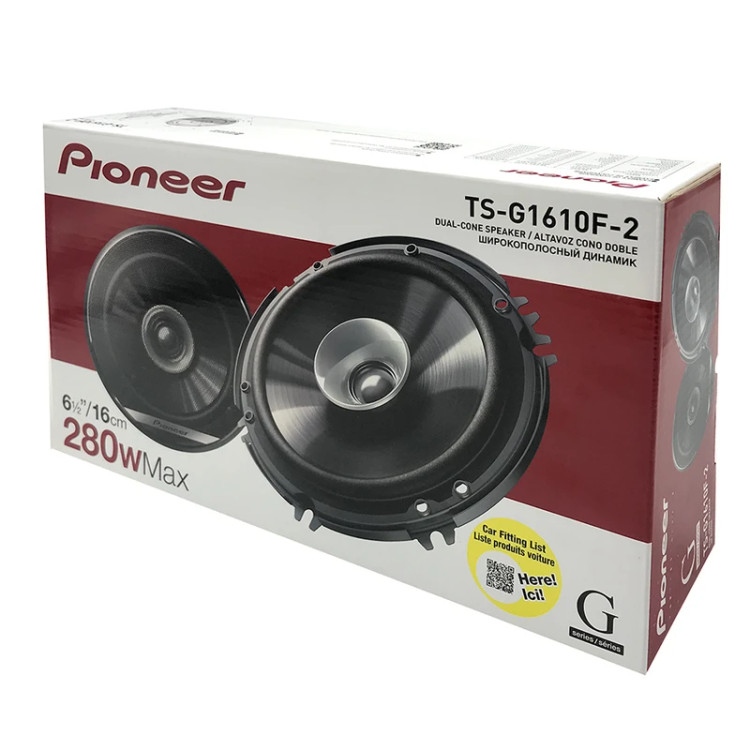 PIONEER TS-G1610F بلندگو پایونیر سایز ۶.۵ (۱۶ سانتی متر)