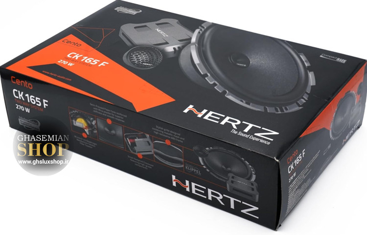 HERTZ CK165F کامپاننت هرتز سایز 6.5 (16 سانتی متری)