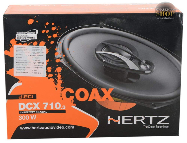 HERTZ DCX-710.3 بلندگو هرتز سایز 10*7 اینچی
