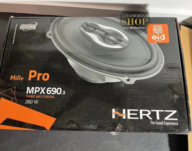 HERTZ MPX690.3 بلندگو هرتز سایز 9*6 اینچی