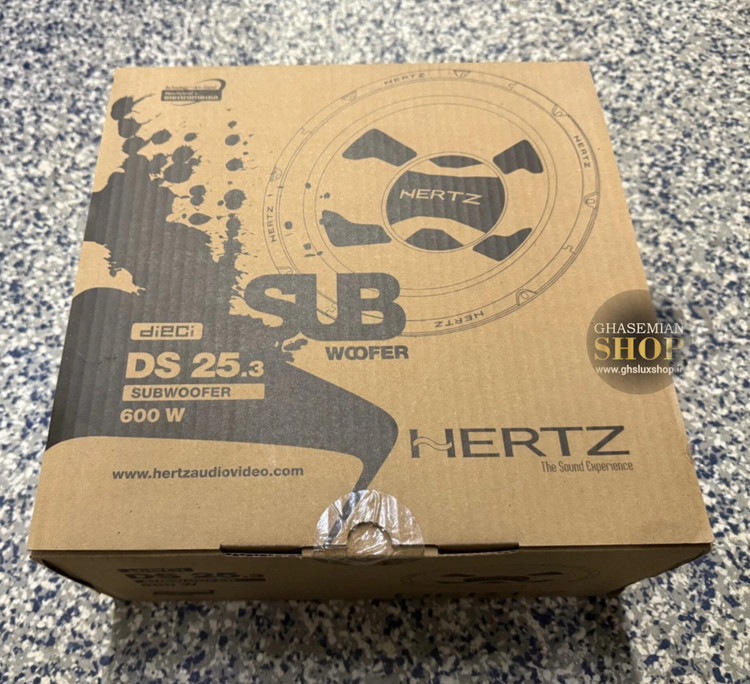 HERTZ DS25.3 ساب ووفر هرتز سایز 10 (25 سانتی متری)