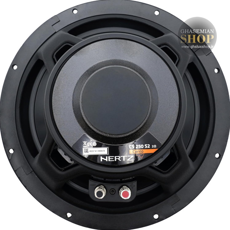 HERTZ CS250 S2 ساب ووفر هرتز سایز 10 (25 سانتی متری)