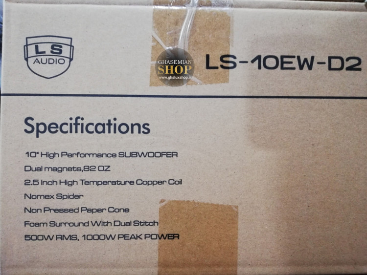 LS AUDIO LS-10EW-D2 ساب ووفر ال اس آدیو سایز 10 (25 سانتی متری)