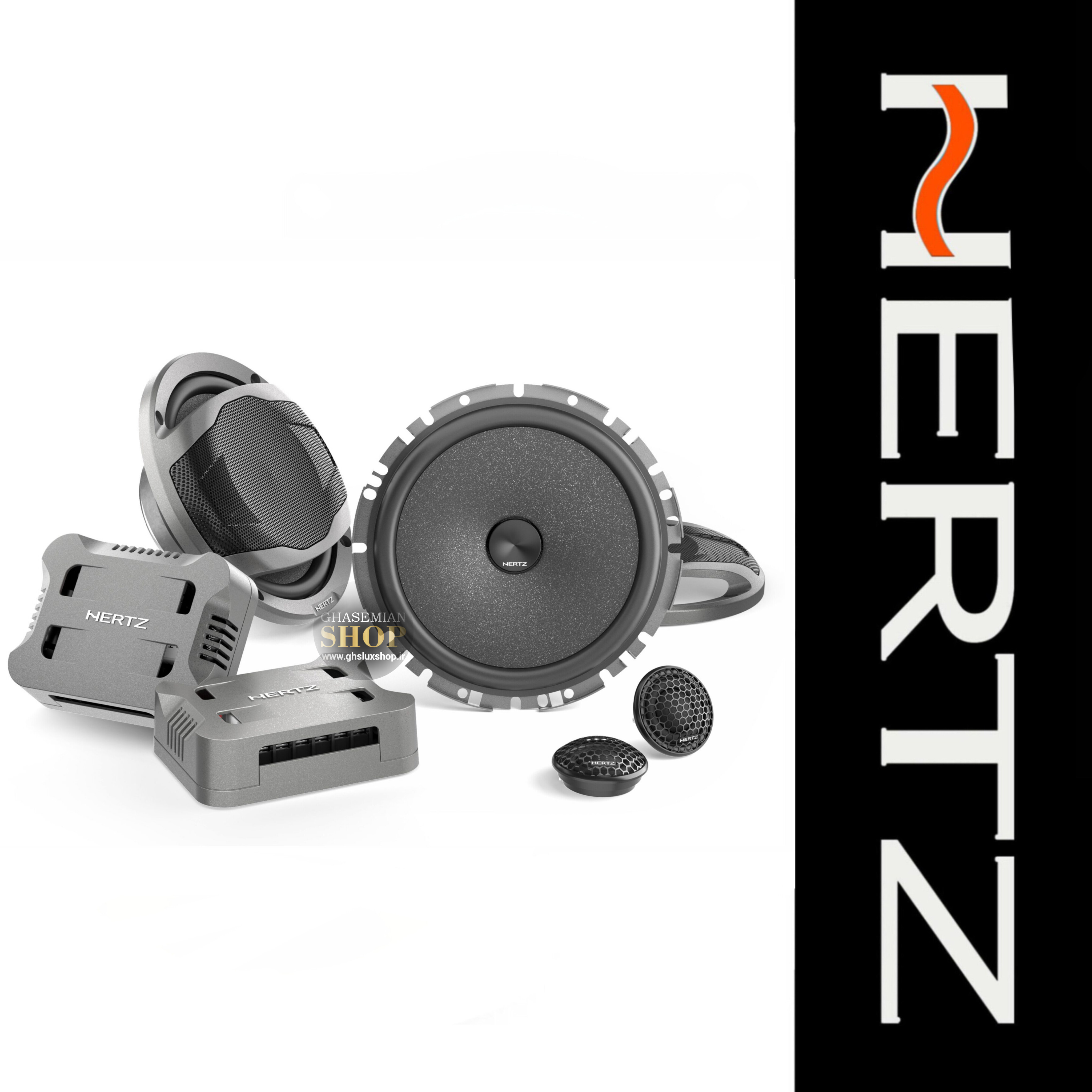 HERTZ CK165F  کامپاننت هرتز سایز 6.5 (16 سانتی متری)