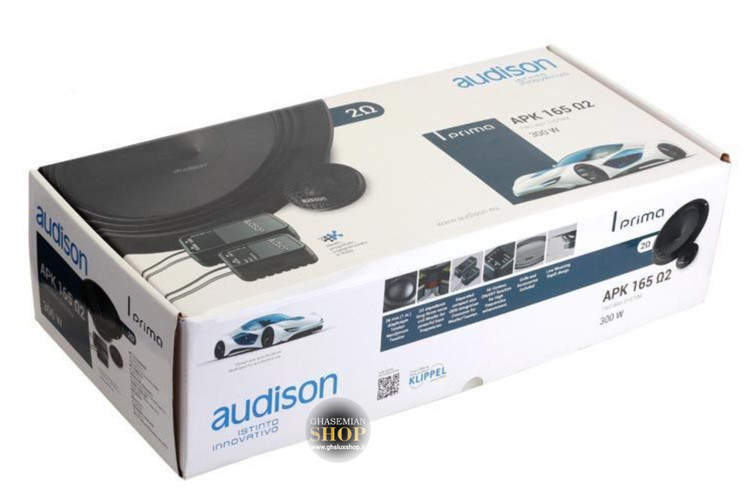 Audison APK165-2 کامپاننت آدیسون سایز 6.5 (16 سانتی متری)